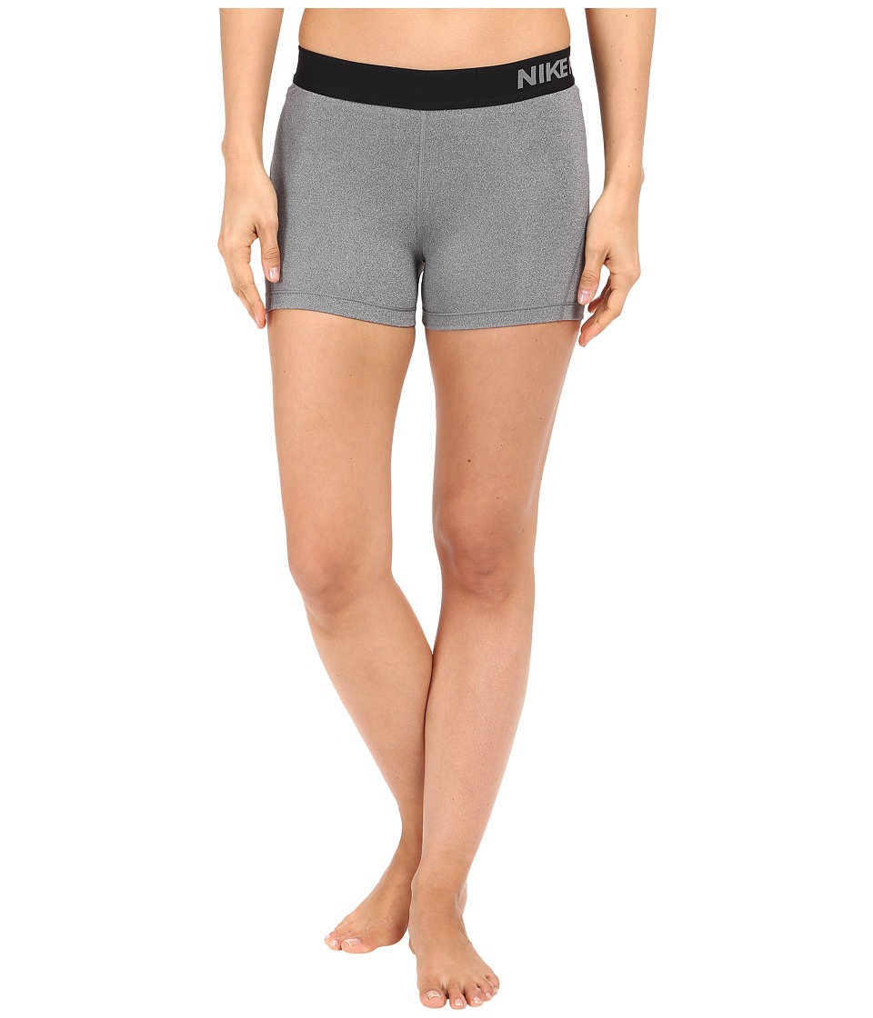 Nike Pro 3 Cool Compression Training Short (Dark Grey/Heather/Black) Women