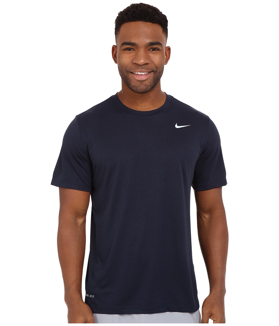 Nike Legend 2.0 Short Sleeve Tee (Obsidian/Black/Black) Men