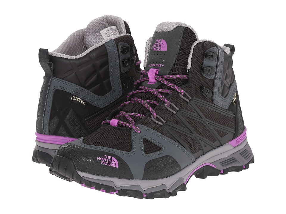 The North Face - Ultra Hike II Mid GTX (TNF Black/Sweet Violet) Women