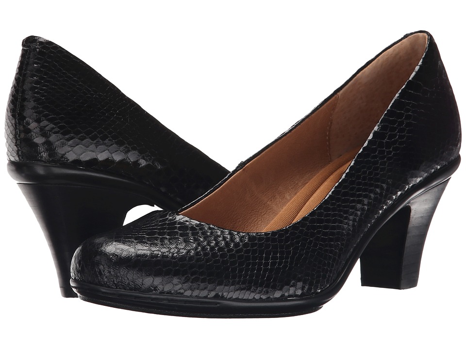 Sofft - Velma (Black Snake Print) High Heels