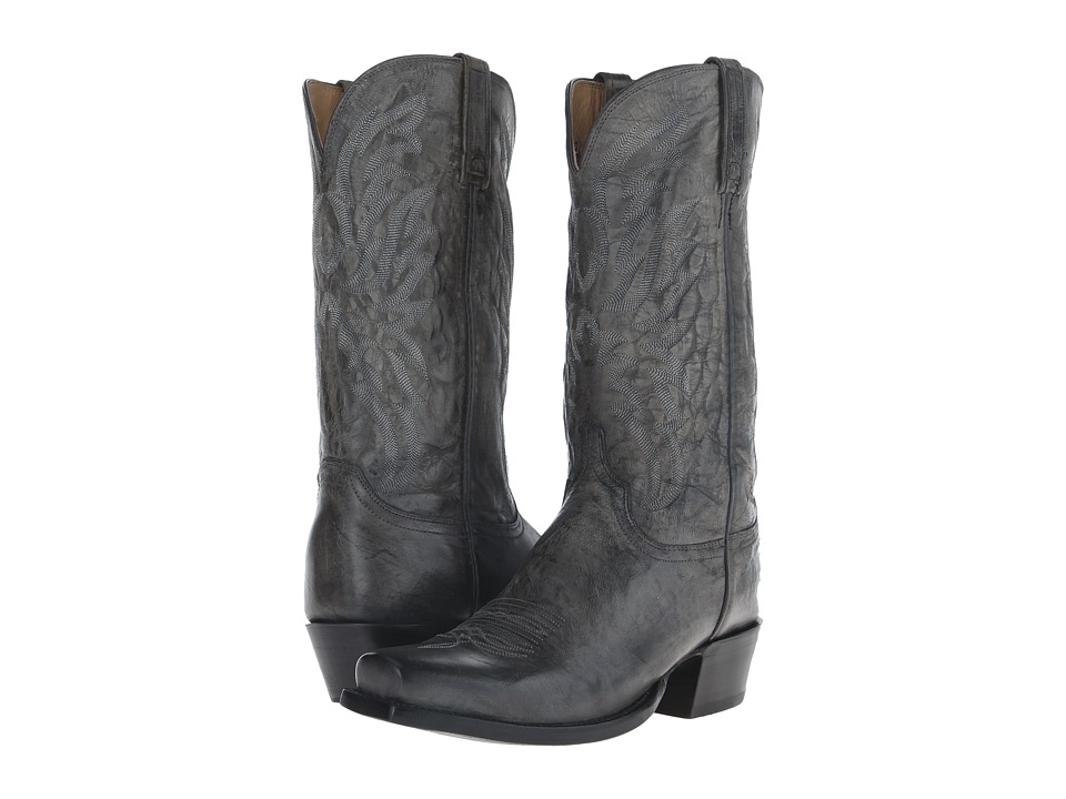 Lucchese - HL1513.73 (Anthracite Grey) Cowboy Boots