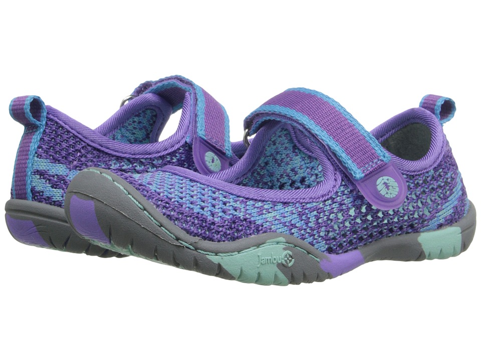 Jambu Kids - Sora (Toddler/Little Kid/Big Kid) (Purple/Aqua) Girls Shoes