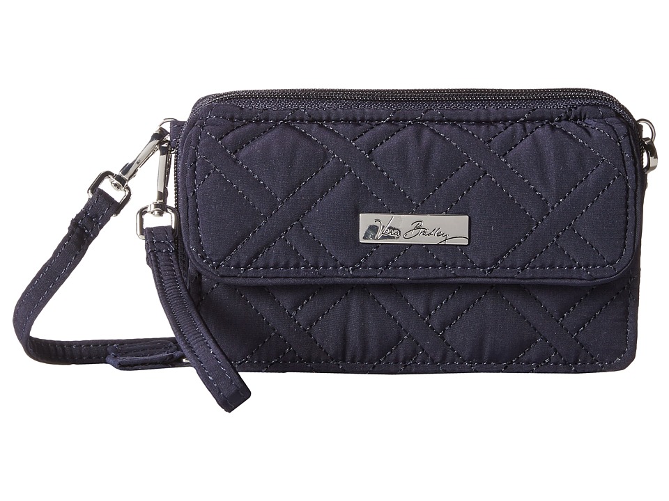 Vera Bradley - All in One Crossbody for iPhone 6+ (Classic Navy) Clutch Handbags