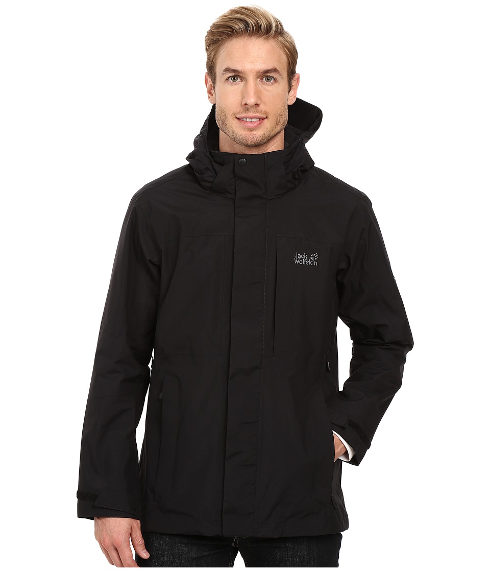 Jack Wolfskin - Brooks Range Flex Jacket (Black) Men