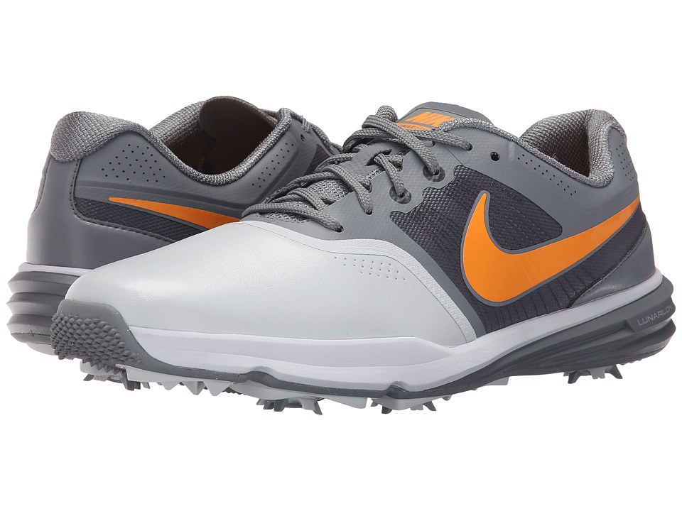 Nike Golf - Lunar Command (Pure Platinum/Vivid Orange/Classic Grey) Men