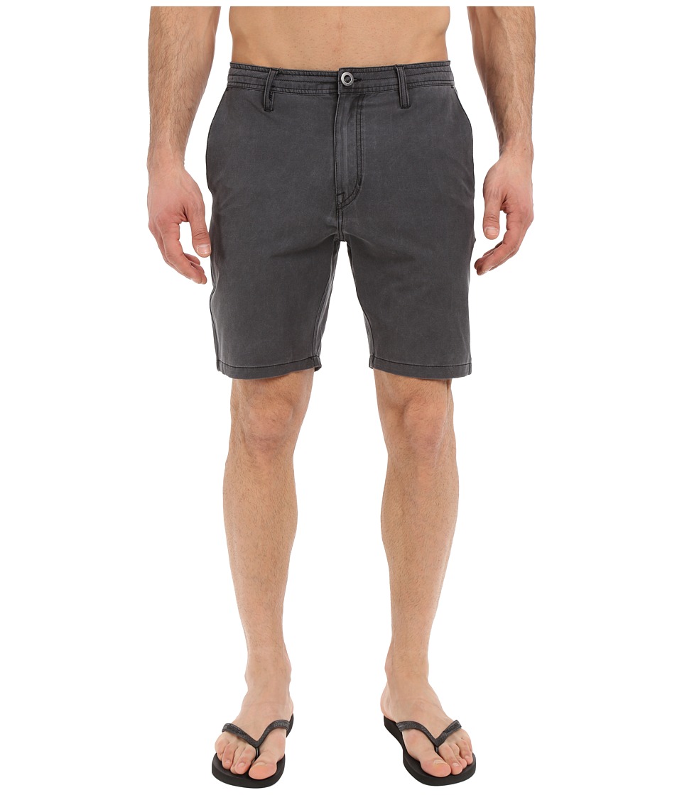 Volcom SNT Faded Hybrid Shorts (Black 1) Men