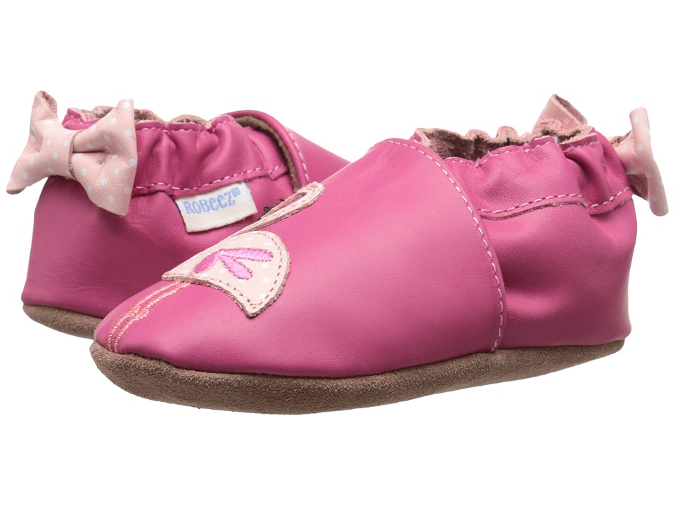 Robeez The Flamingo Soft Sole Infant/Toddler Hot Pink Girls Shoes