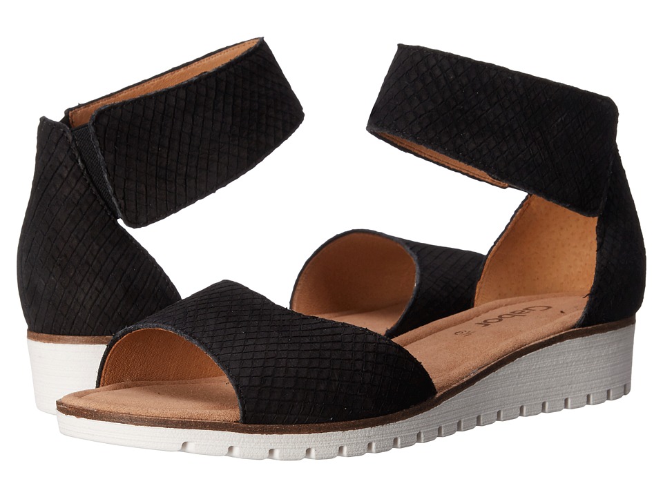 Gabor - Gabor 44.570 (Schwarz Cobra Nubuk) Women