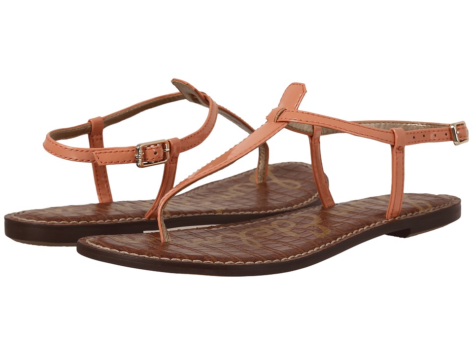 Sam Edelman Gigi (Papaya Punch Patent) Sandals