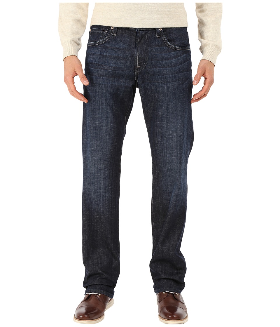 7 For All Mankind Austyn Relaxed Straight 32 No Break (Los Angeles Dark) Men