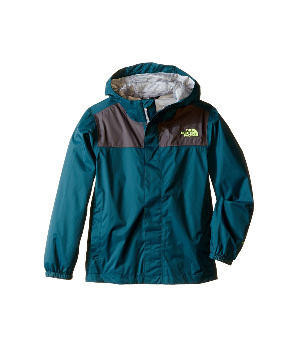 The North Face Kids - Zipline Rain Jacket (Little Kids/Big Kids) (Deep Teal Blue) Boy