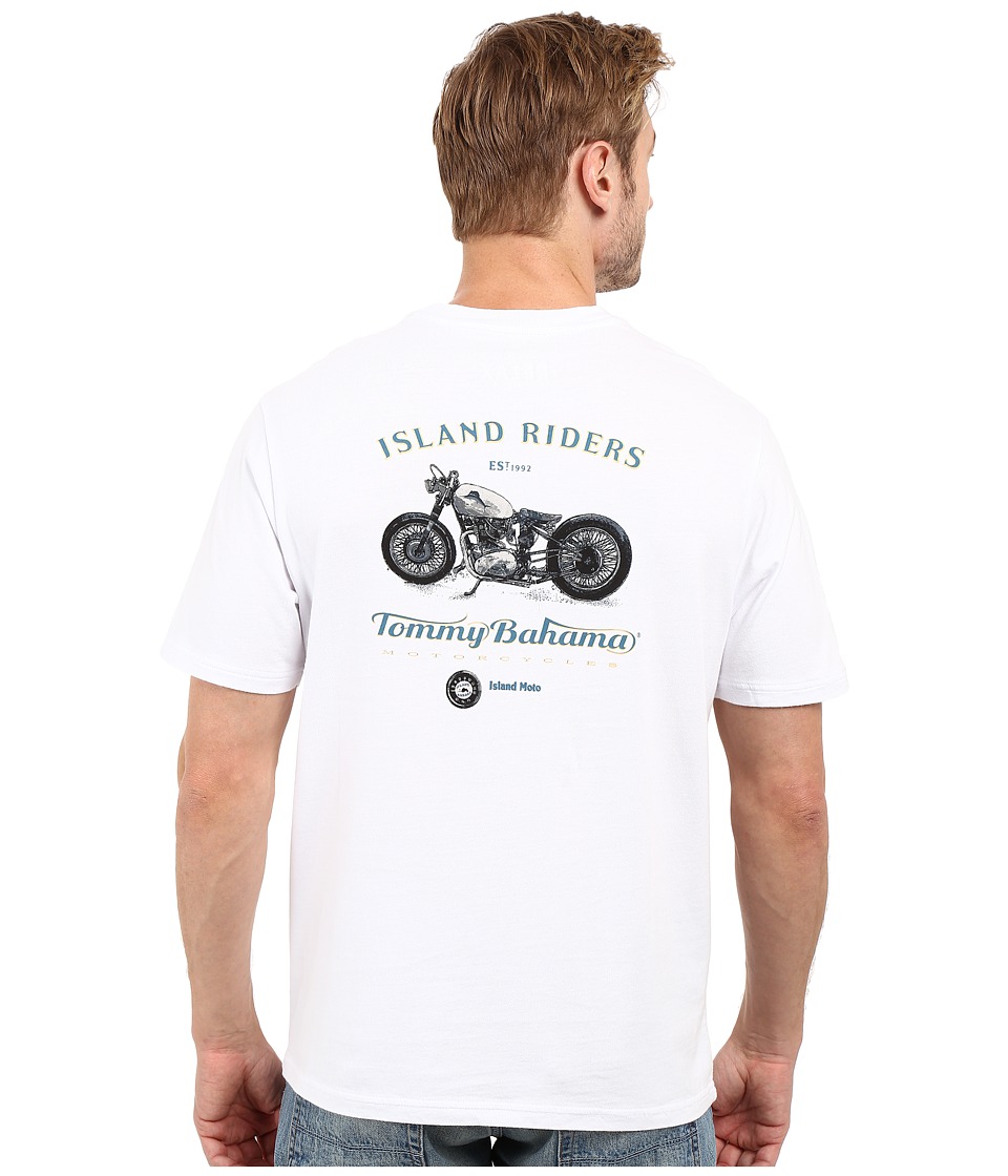Tommy Bahama - Island Riders Tee (White) Men