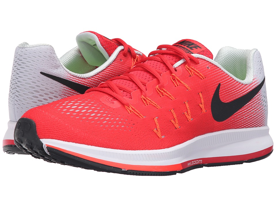 Nike - Air Zoom Pegasus 33 (Action Red/Black/Platinum/Total Crimson) Men