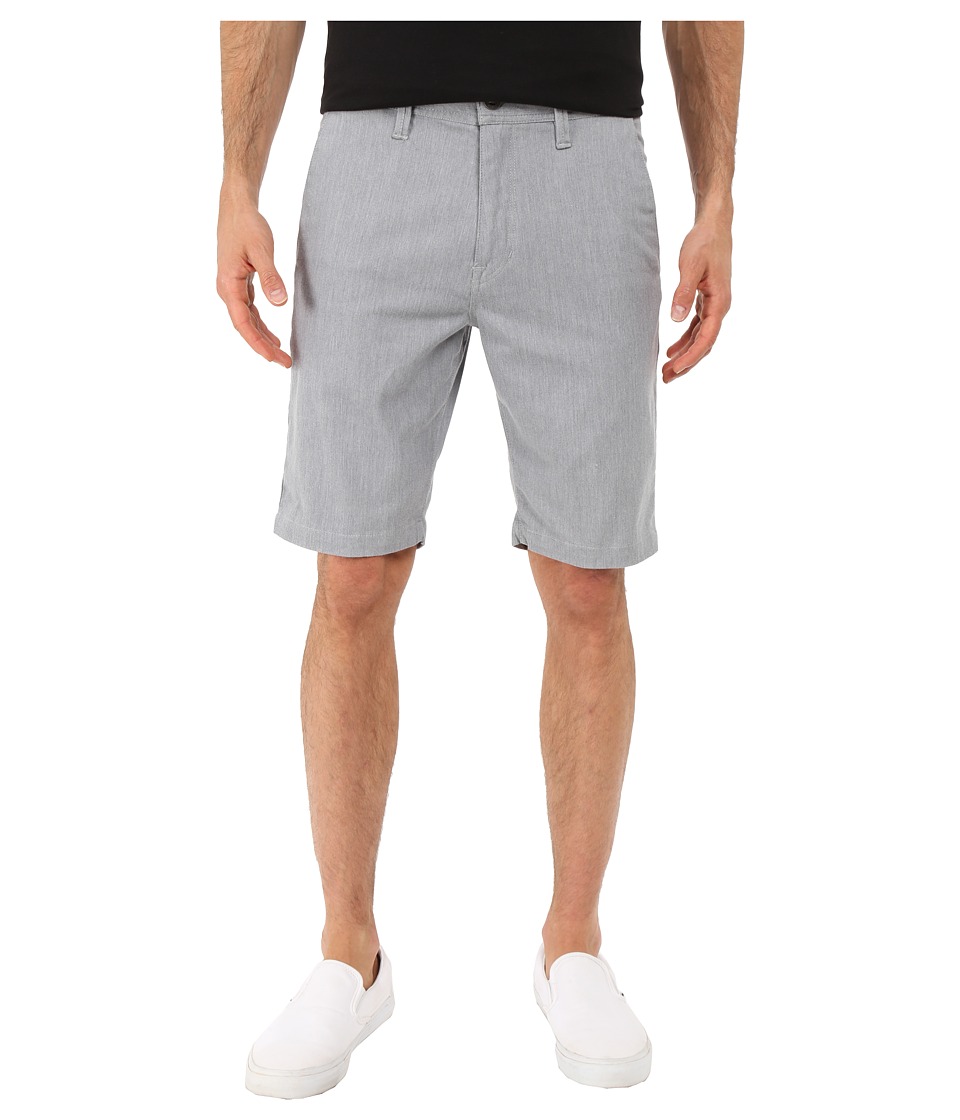 Volcom Frickin Modern Stretch Chino Shorts (Grey Heather) Men
