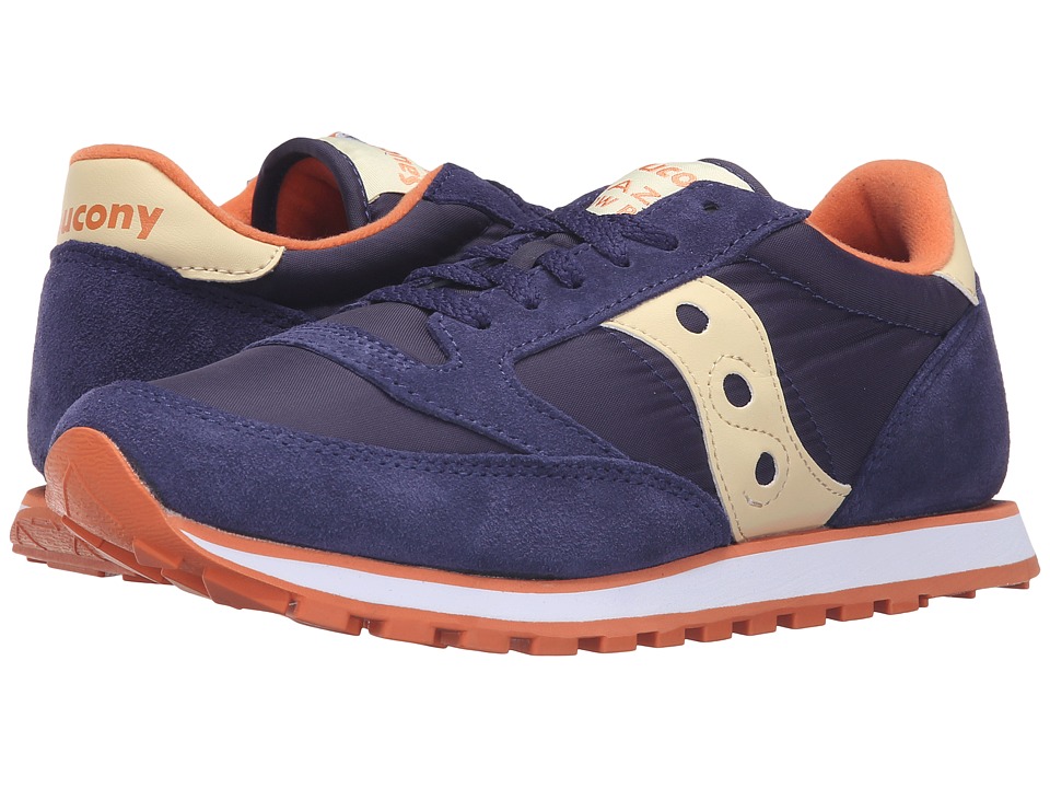 Saucony Originals Jazz Low Pro (Blue/Cream) Women's