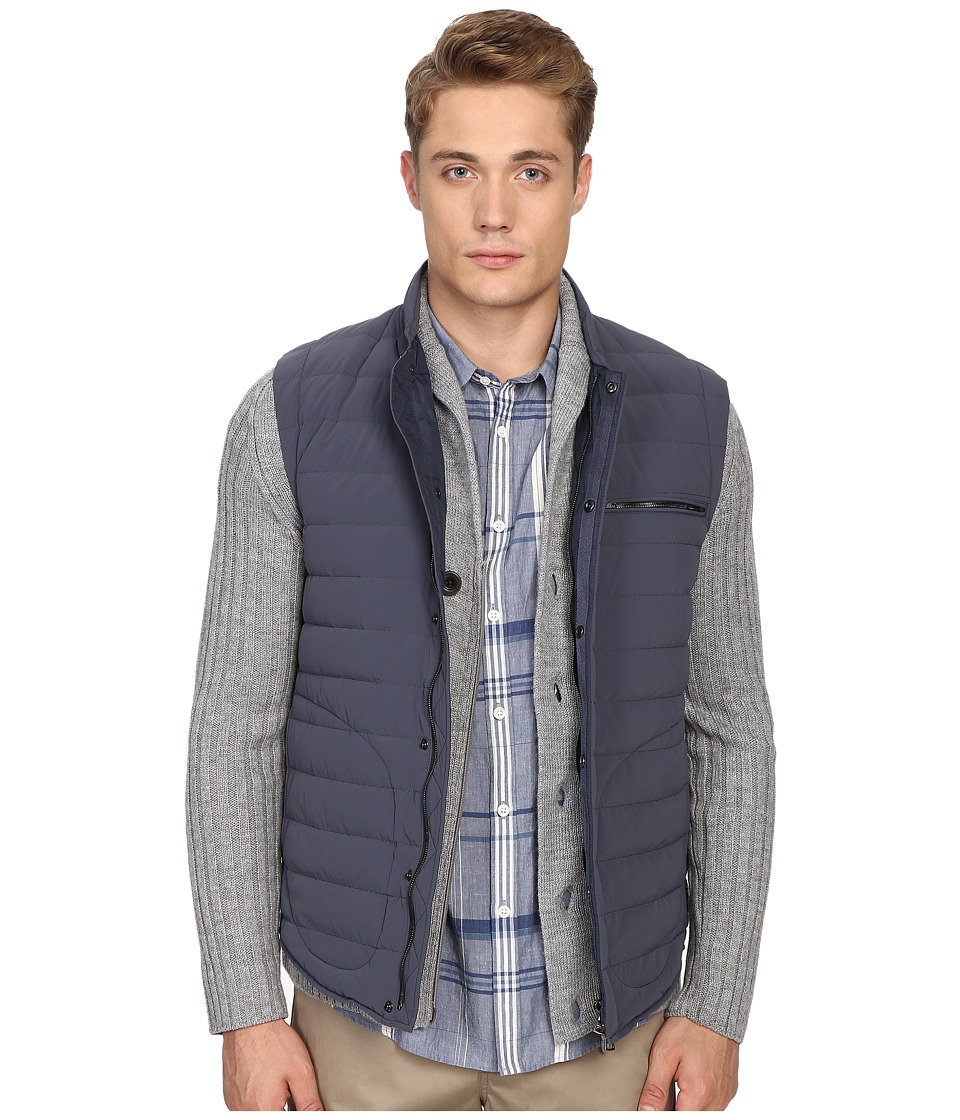 Vince - Quilted Nylon Down-Fill Gilet (Pewter) Men