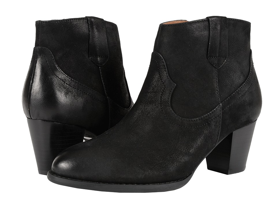 VIONIC - Upright Windom Western Ankle Boot (Black) Women