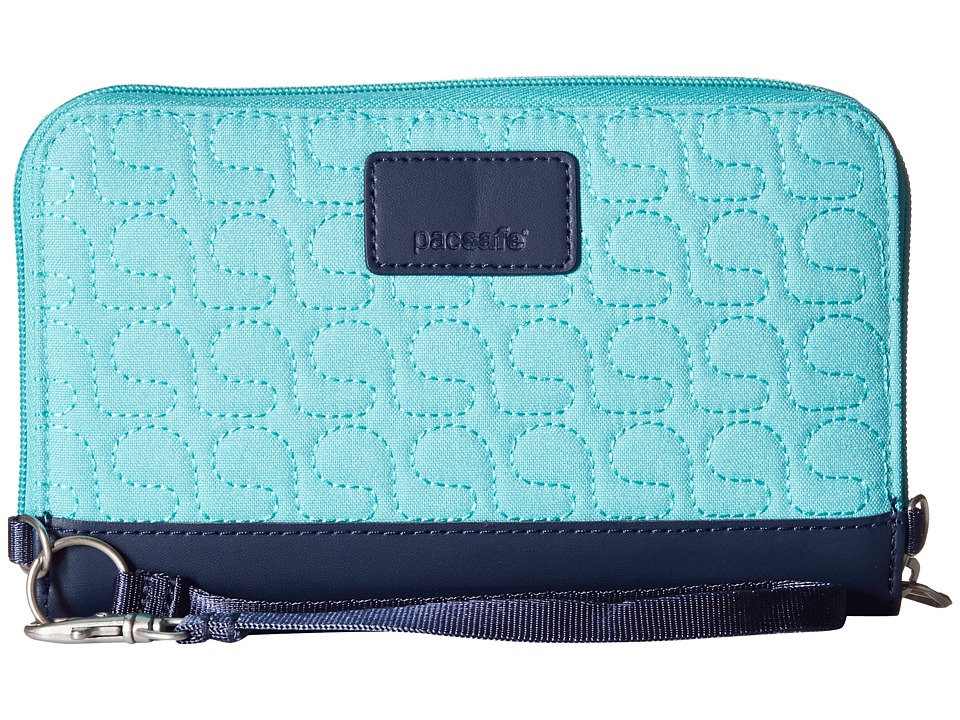 Pacsafe RFIDsafe W200 RFID Travel Wallet Lagoon Wallet Handbags