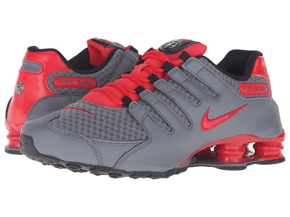 Nike - Shox NZ SE (Cool Grey/Action Red/Action Red/Black) Men