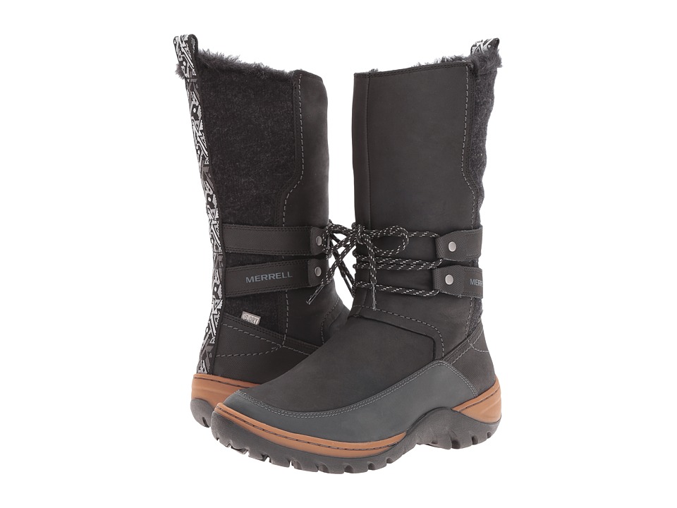 Merrell - Sylva Tall Waterproof (Black) Women