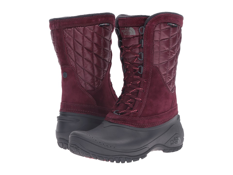 The North Face - ThermoBall Utility Mid (Deep Garnet Red/Calypso Coral) Women