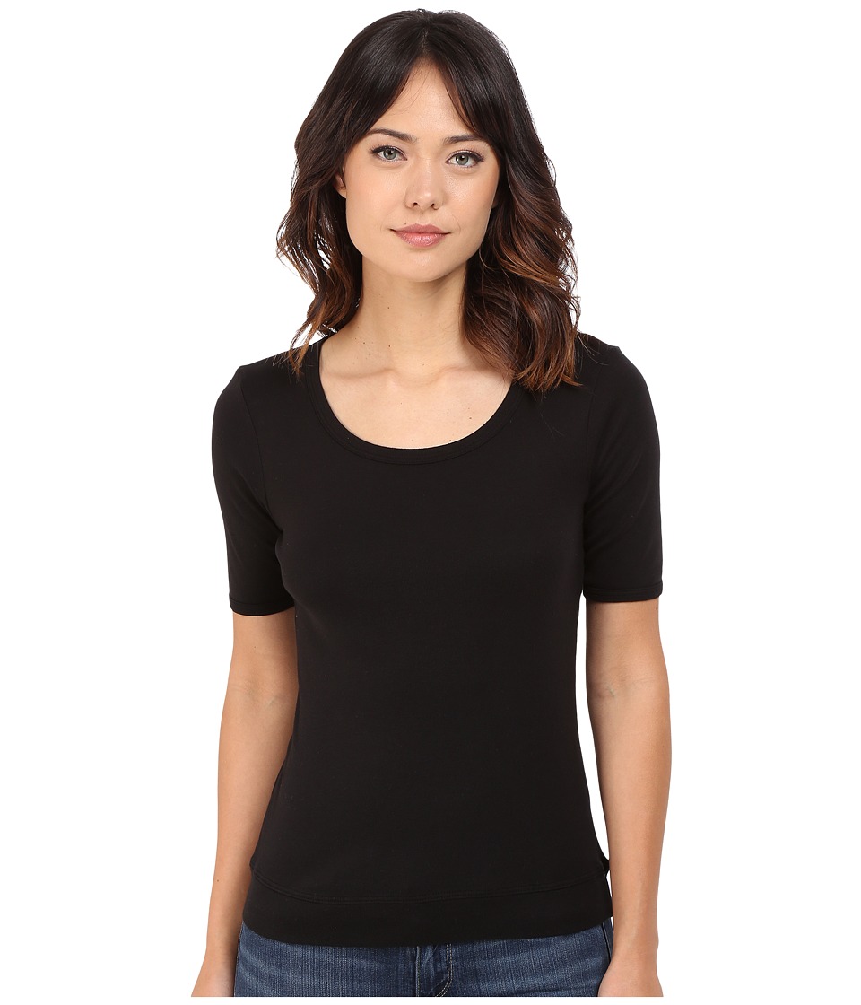 Splendid - Shrunken Tee (Black) Women