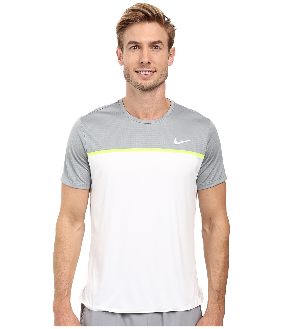 Nike - Challenger Crew (Stealth/White/Volt/White) Men