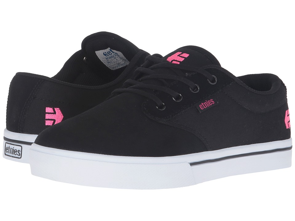etnies Jameson 2 W (Black/White/Pink) Women's Skate Shoes