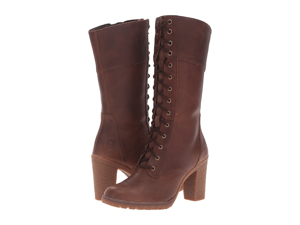 Timberland - Glancy 10 Lace-Up Boot (Medium Brown Full Grain) Women