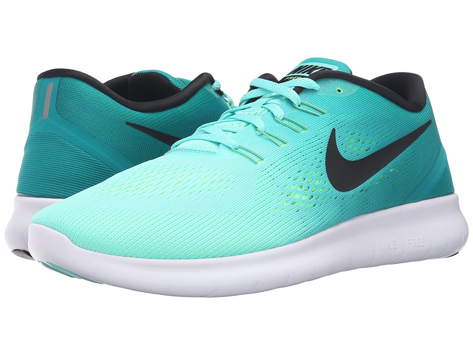 Nike - Free RN (Hyper Turquoise/Black/Rio Teal/Volt) Men