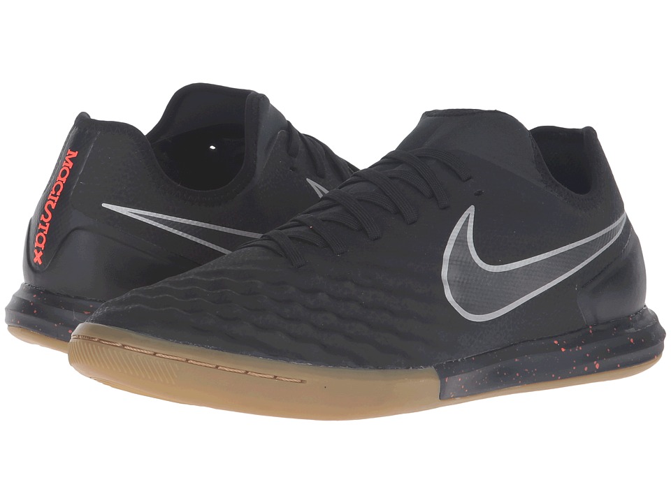 Nike - Magistax Finale II IC (Black/Total Crimson/Gum Light Brown/Black) Men