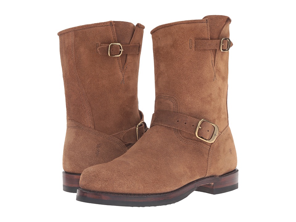 Frye John Addison Engineer (Fatigue Waxed Suede) Men