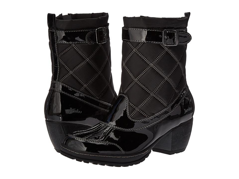 Jambu - Dover (Black Patent) Women