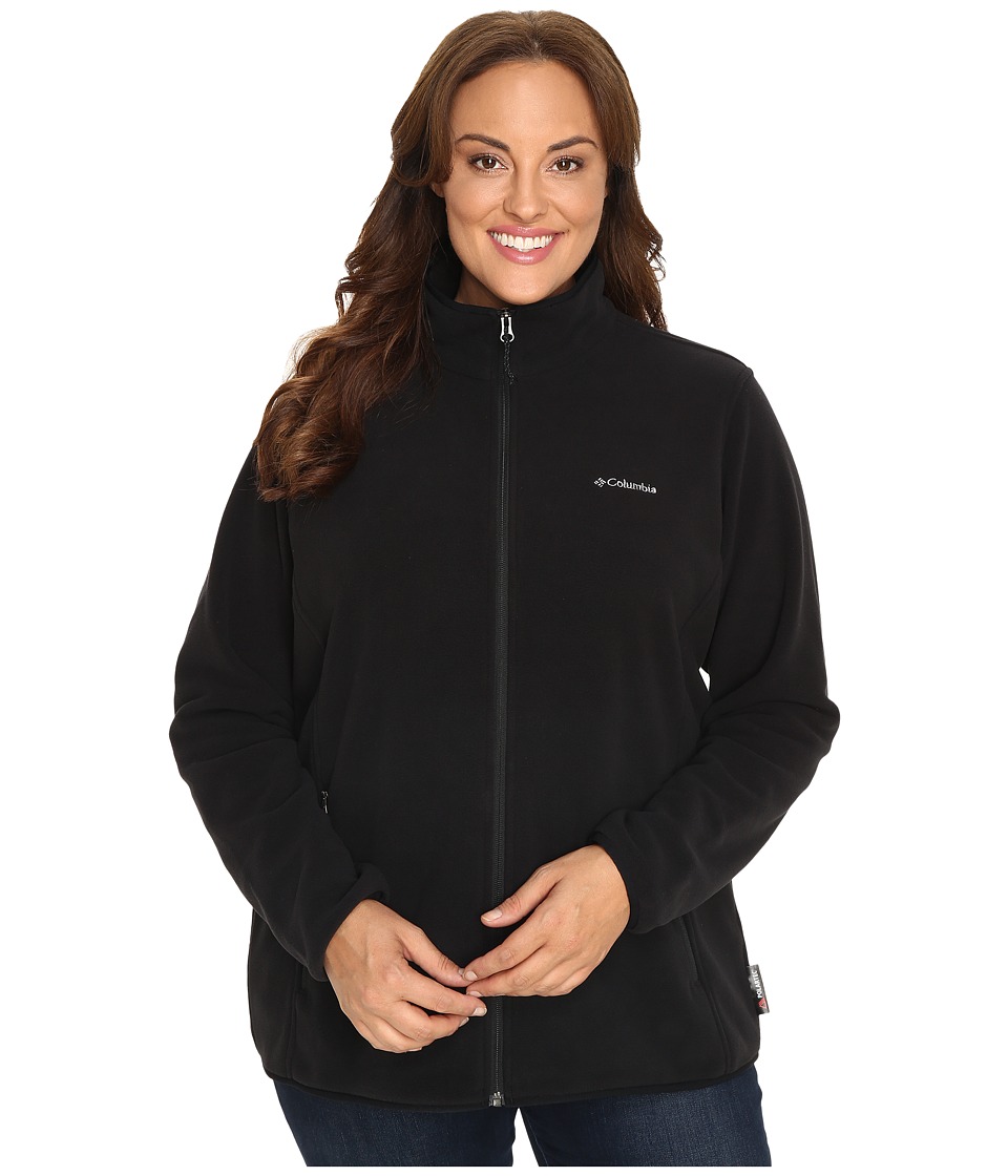 Columbia Plus Size Fuller Ridge Fleece Jacket (Black) Women