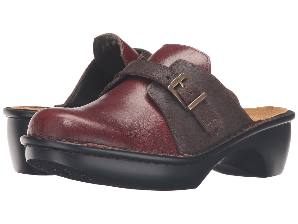 Naot Footwear Avignon (Luggage Brown Leather/Mine Brown Leather) Women