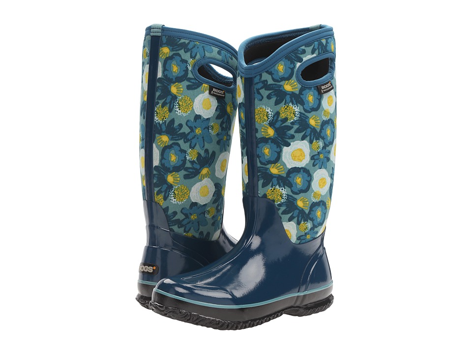 Bogs - Classic Watercolor Tall (Legion Blue Multi) Women
