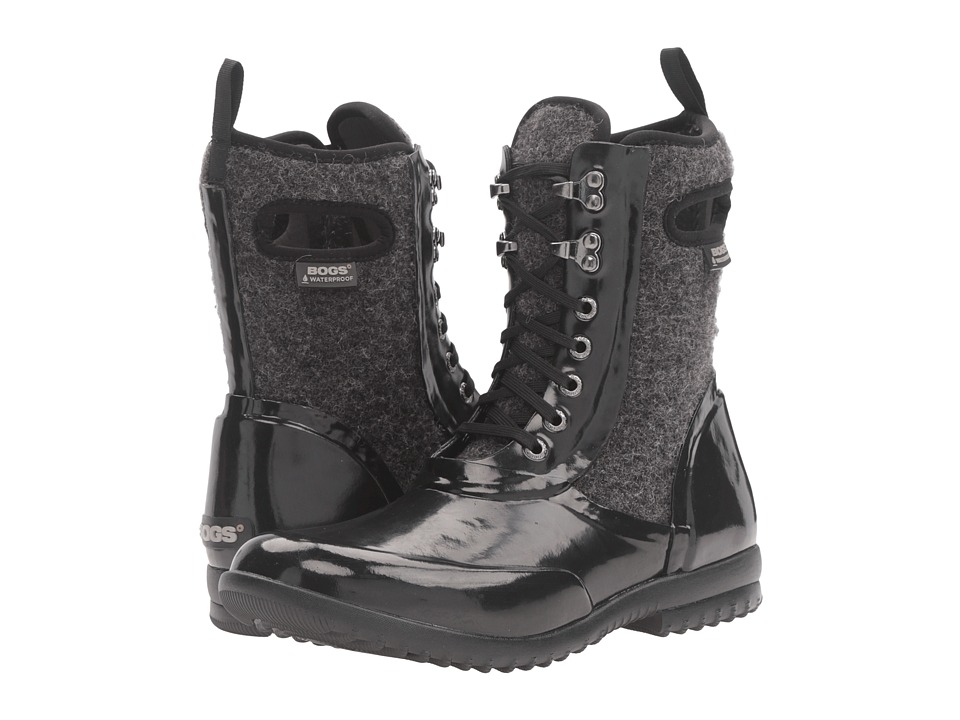 Bogs - Sidney Wool (Black Multi) Women