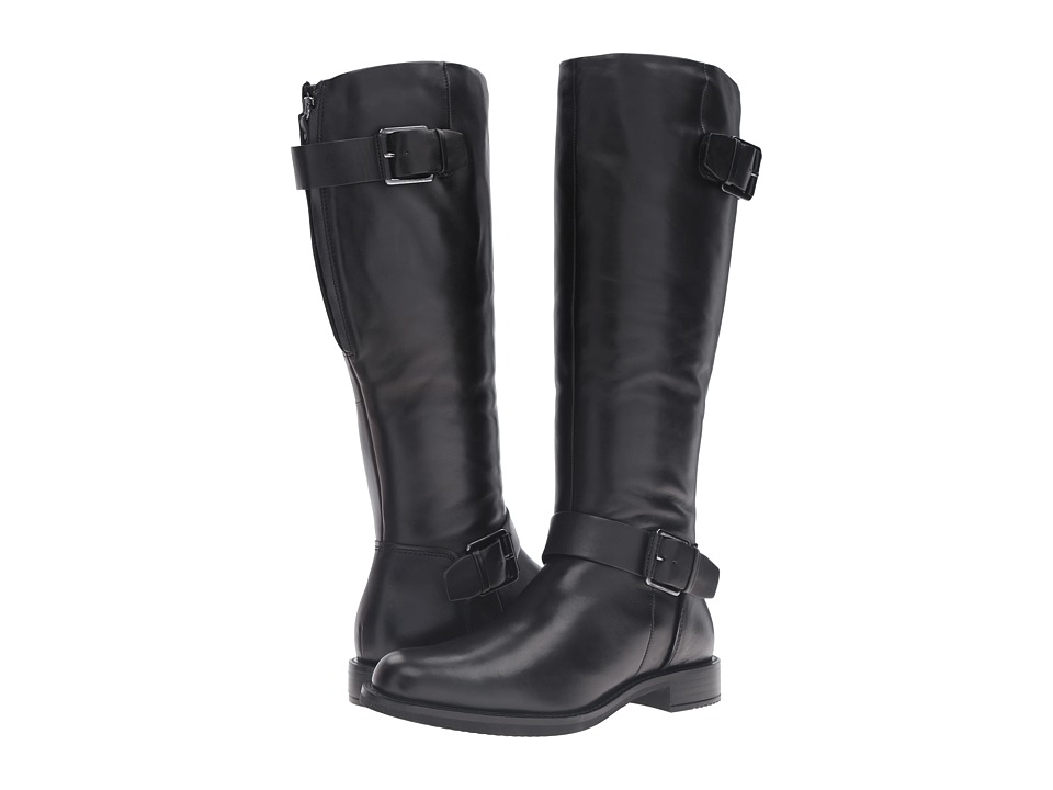 ECCO - Shape 25 Tall Boot (Black Cow Leather) Women