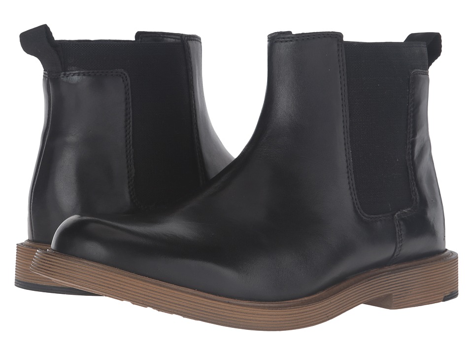 Clarks - Feren Top (Black Leather) Men