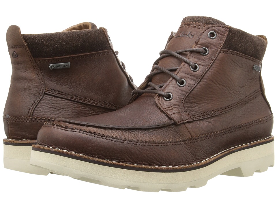 Clarks - Korik Rise GTX (Tobacco Leather) Men