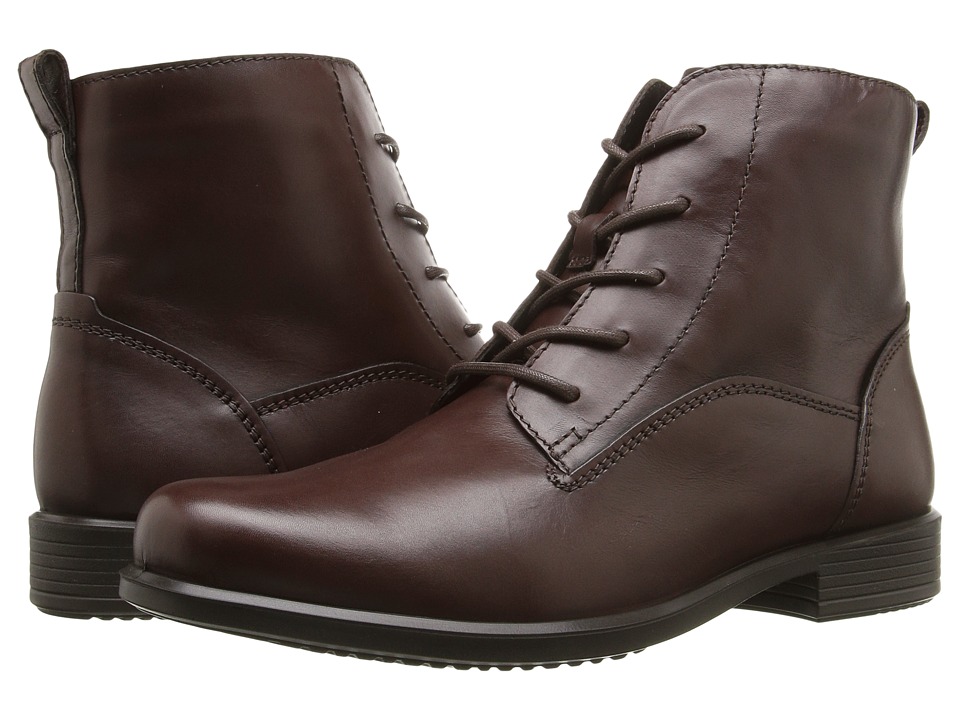 ECCO - Touch 25 Lace Boot (Mink) Women