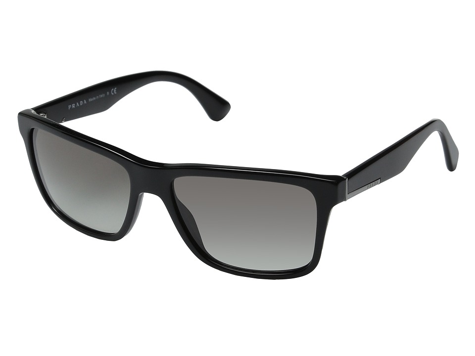 Prada 0PR 19SS Black/Grey Gradient Fashion Sunglasses