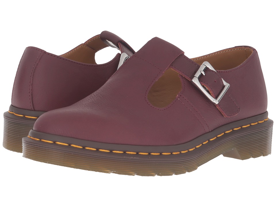 Dr. Martens - Polley T-Bar Mary Jane (Cherry Red Virginia) Women's
Maryjane Shoes