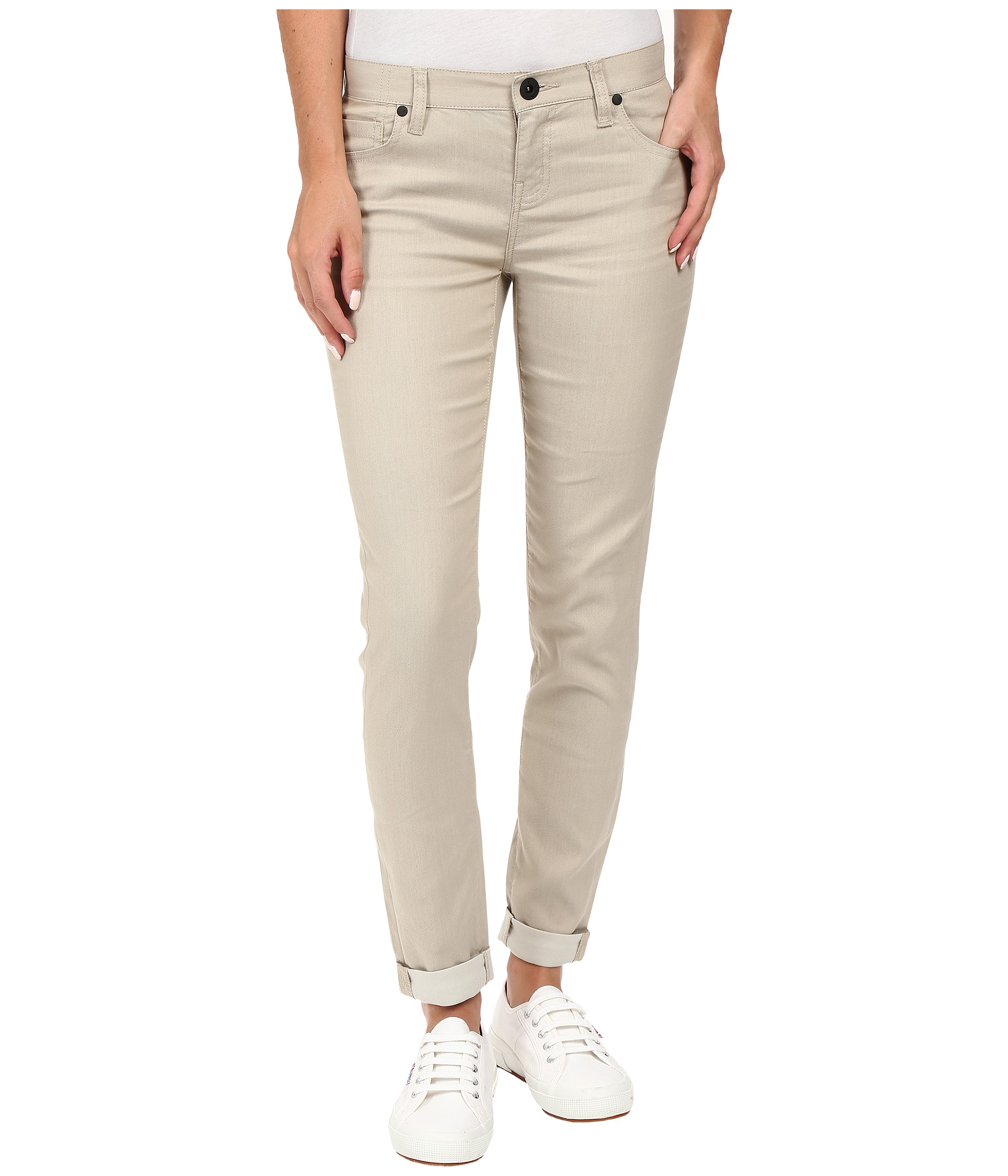 SIZE & FIT Thanks to the tight-fitting design, wearing a size smaller than your respective women’s pants size will result in a good fit and look! Cost Due to the limited supply of some sizes and colors, the price for one pair of these track pants can vary widely.