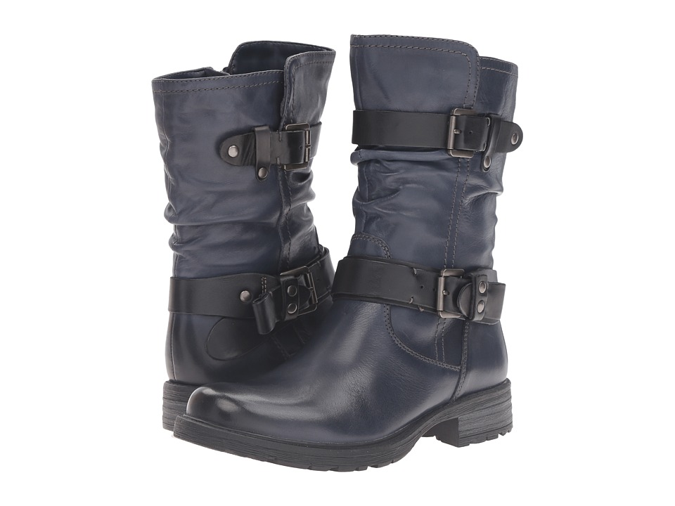 Earth Everwood (Blue Full Grain Leather) Women