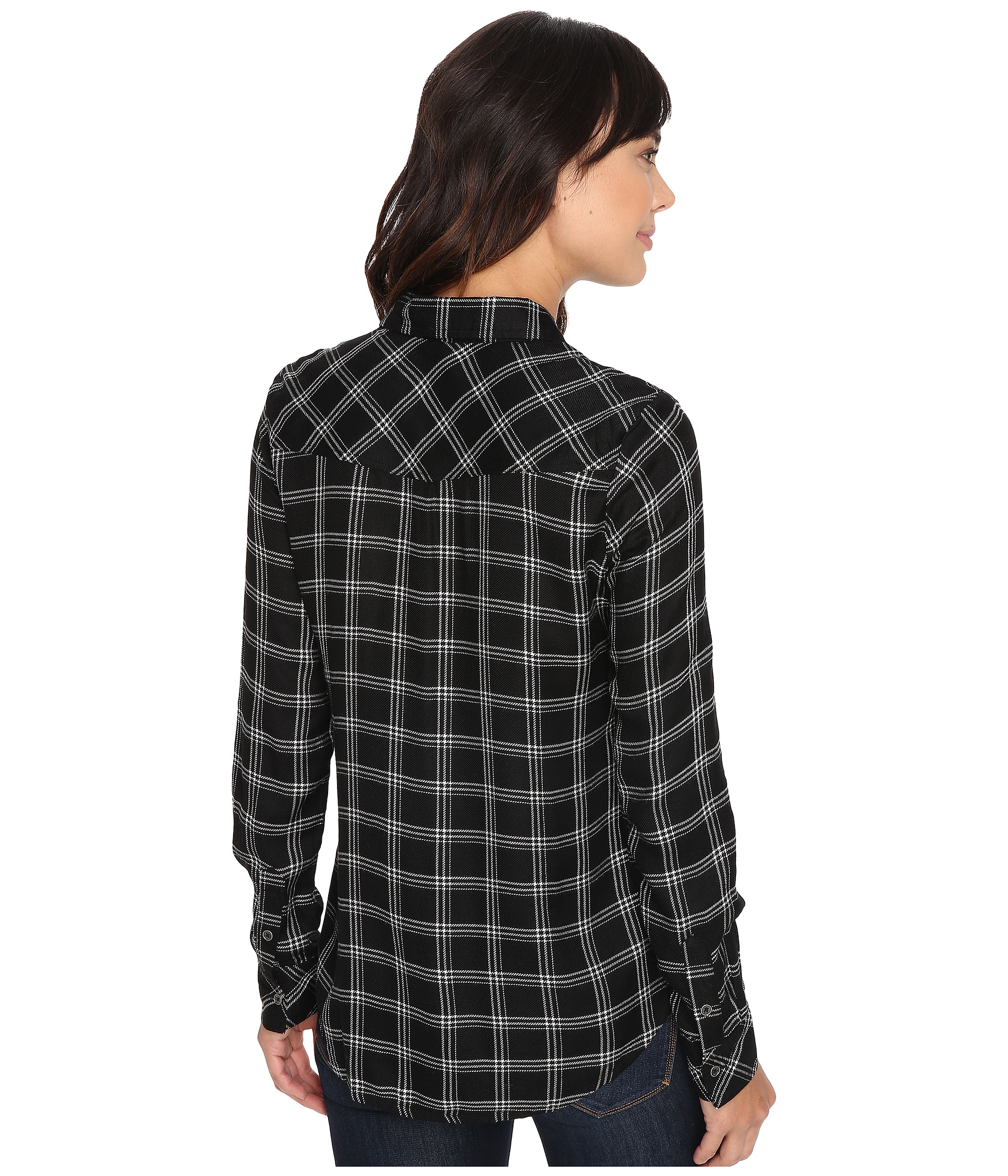 Rip Curl Fold-over Collar Nightline Flannel Shirt
