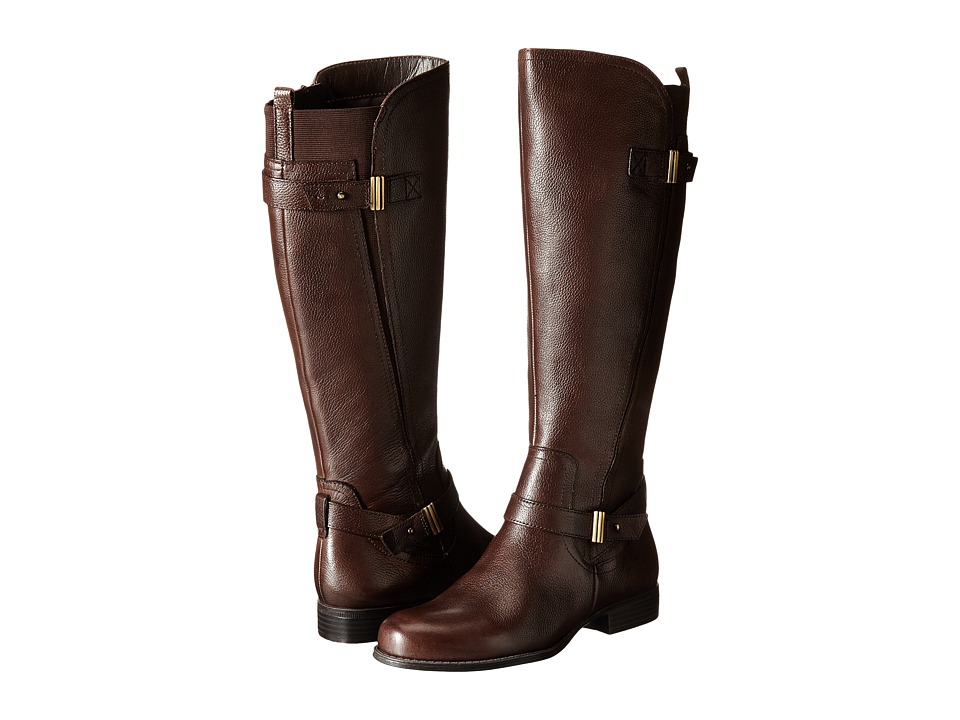 Naturalizer - Joan Wide Calf (Oxford Brown Leather) Women