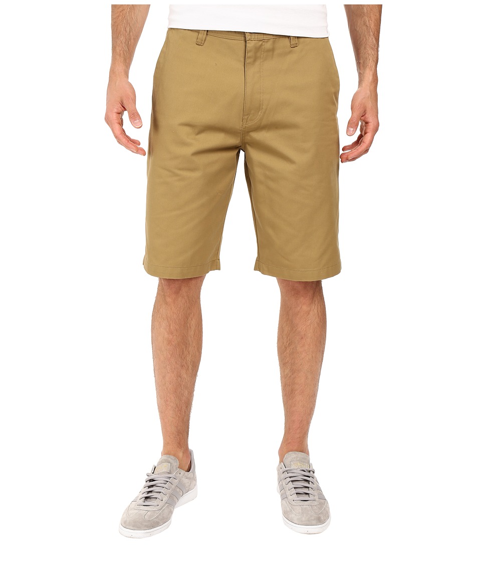 Volcom Frickin Chino Shorts (Dark Khaki) Men