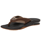 Reef Leather Fanning Sandals (Brown/Brown) - Men's Sandals - 10.0 M