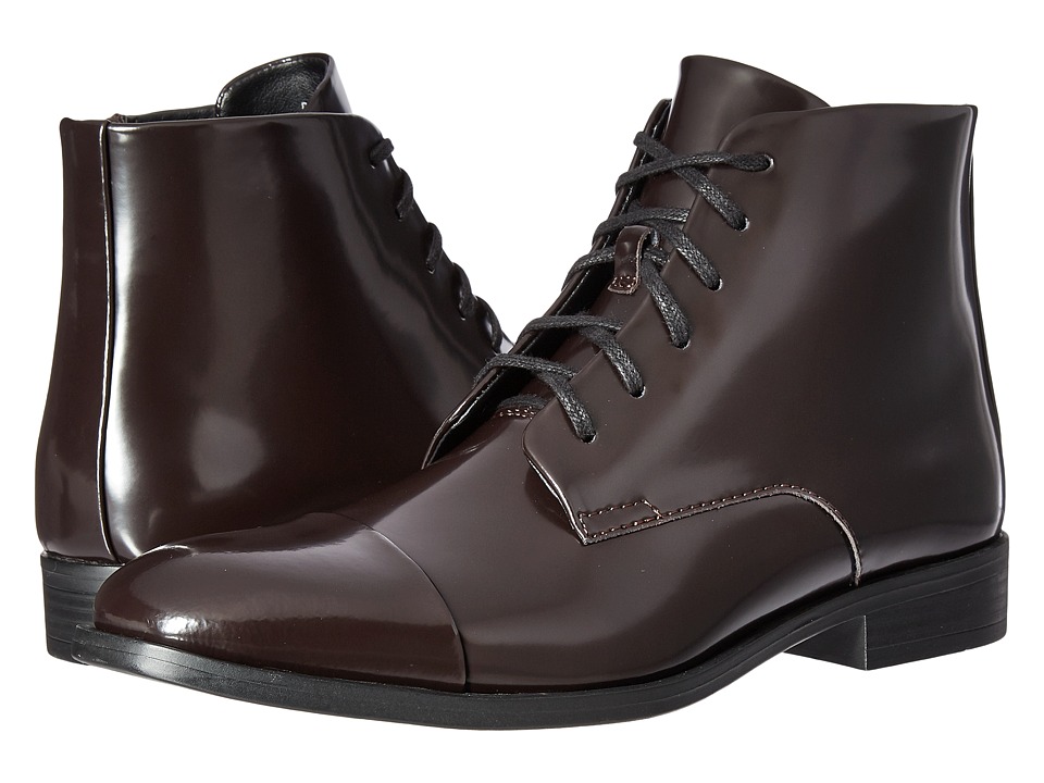 Calvin Klein - Darsey (Dark Brown Box Leather) Men